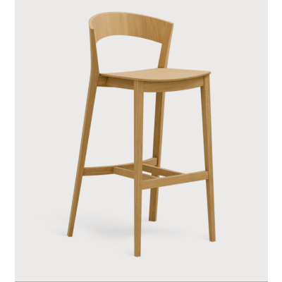 ARCHER BAR STOOL VENEER STBK RAW