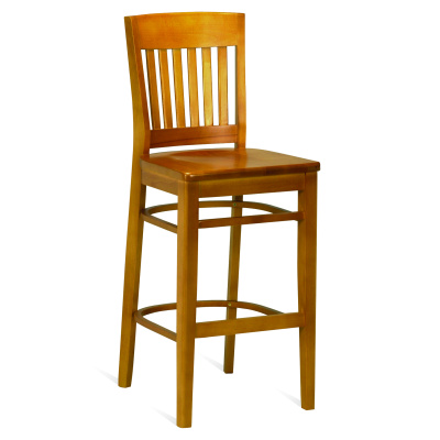 BOSTON BAR STOOL SOLID SEAT RAW