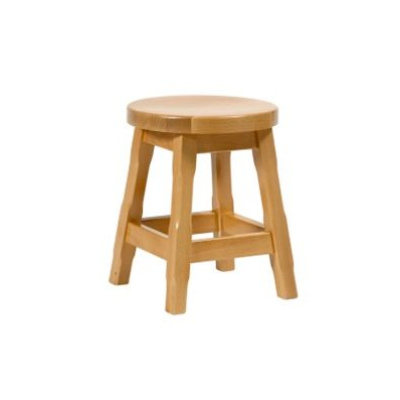 GALWAY LOW STOOL SOLID SEAT NATURAL