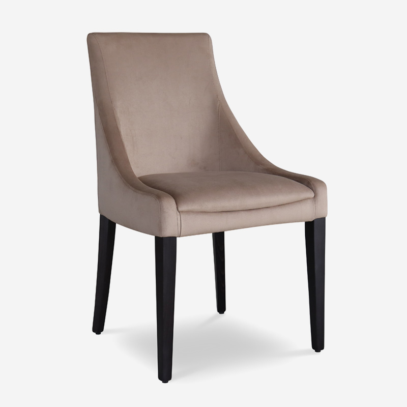 NINA SIDE CHAIR RFU STBK RAW